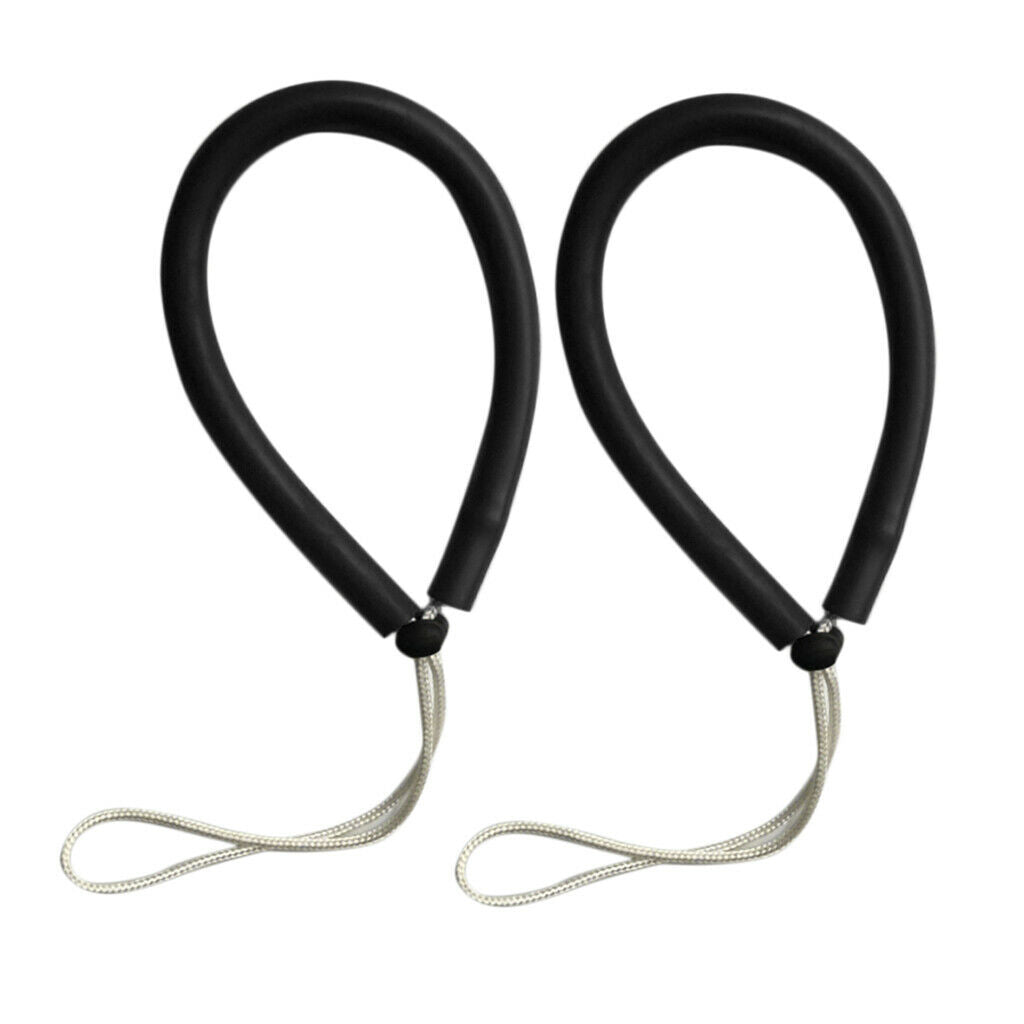 Diving Wrist Strap Lanyard Underwater Camera Flashlight Grip Rope Black