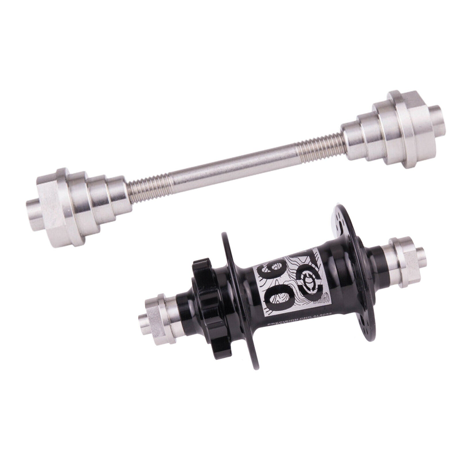 Bike Wheel Truing Stand Platform Bicycle Thru Axle Adapter Hub Repair Tool