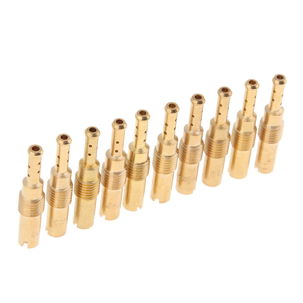 10x Carburetor Slow Pilot Jet 30 31 32 33 35 38 For  OKO KOSO PWK CVK