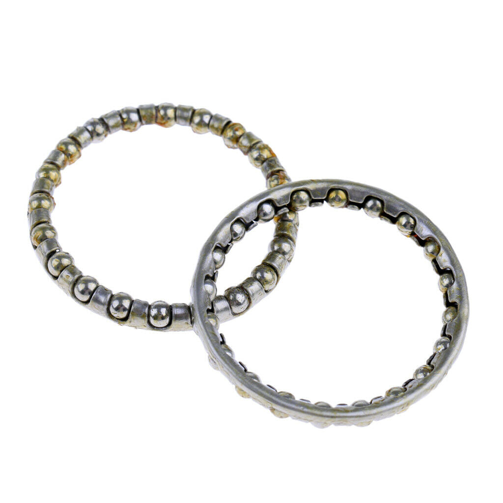 10Pcs Bicycle 44mm Headset Caged Ball Bearing for MTB Road Bike 22 Balls