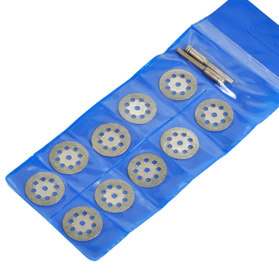 10x22mm Diamond Disc Cut Off Wheels Rotary Cutting Tool w Arbor Drill An