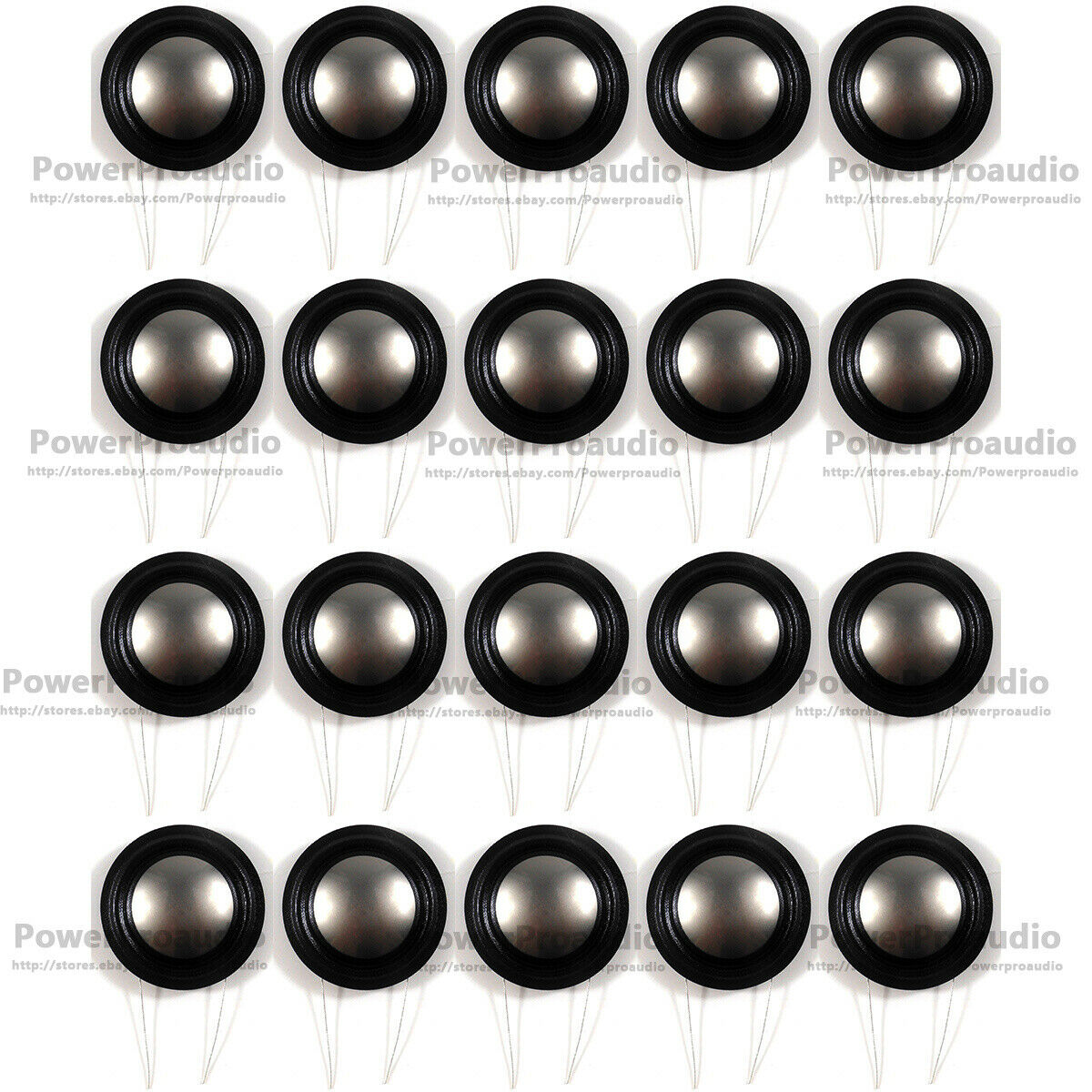 20pcs 25.9mm 1.02inch Tweeter Voice coil 8ohm  26 Core Titanium For B&W  Repair