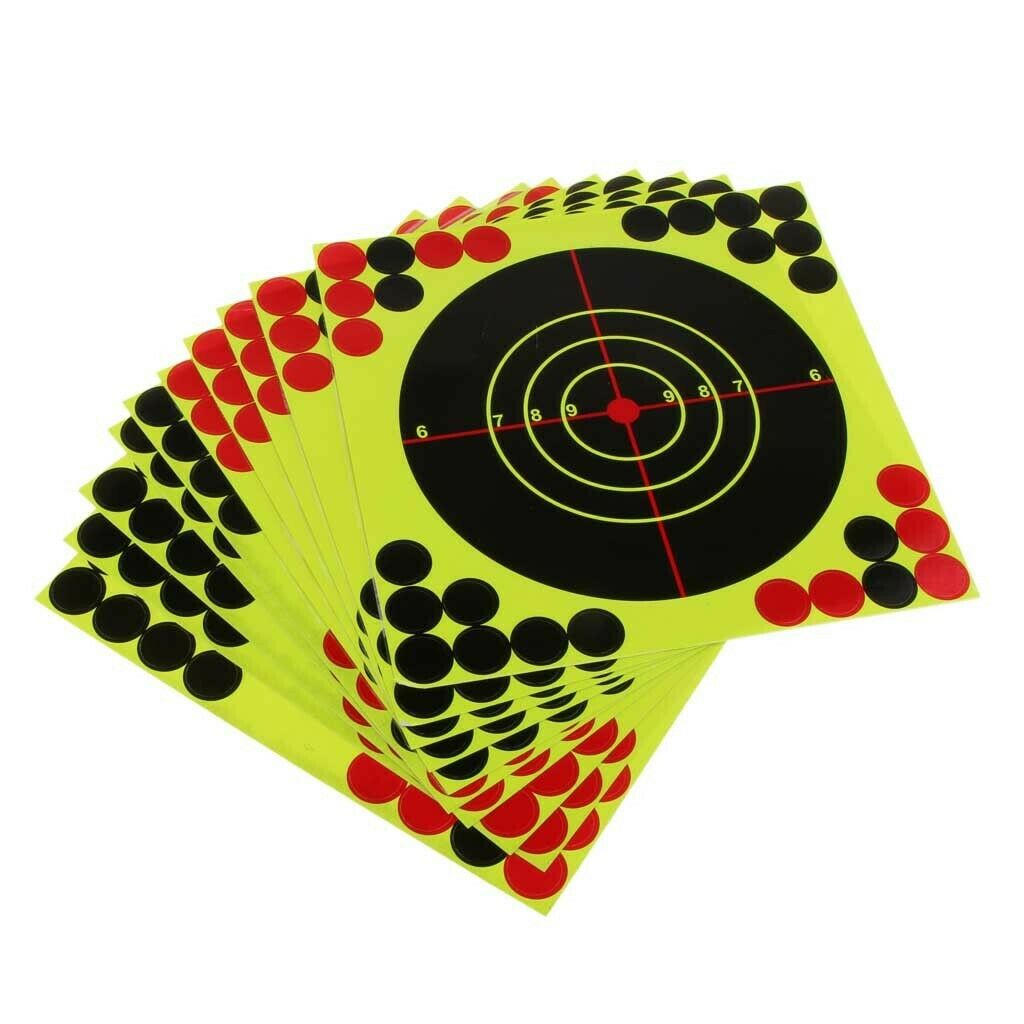 30pcs Splatter Reactive Shooting Target 21x21cm for Shooting Practice