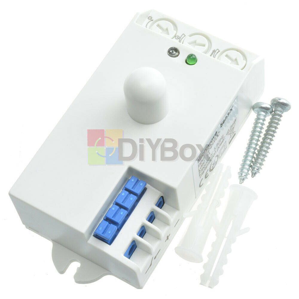 SK-807K-DC DC 12V-24V 7A 5.8GHz Microwave Radar Sensor Light Switch Body Motion