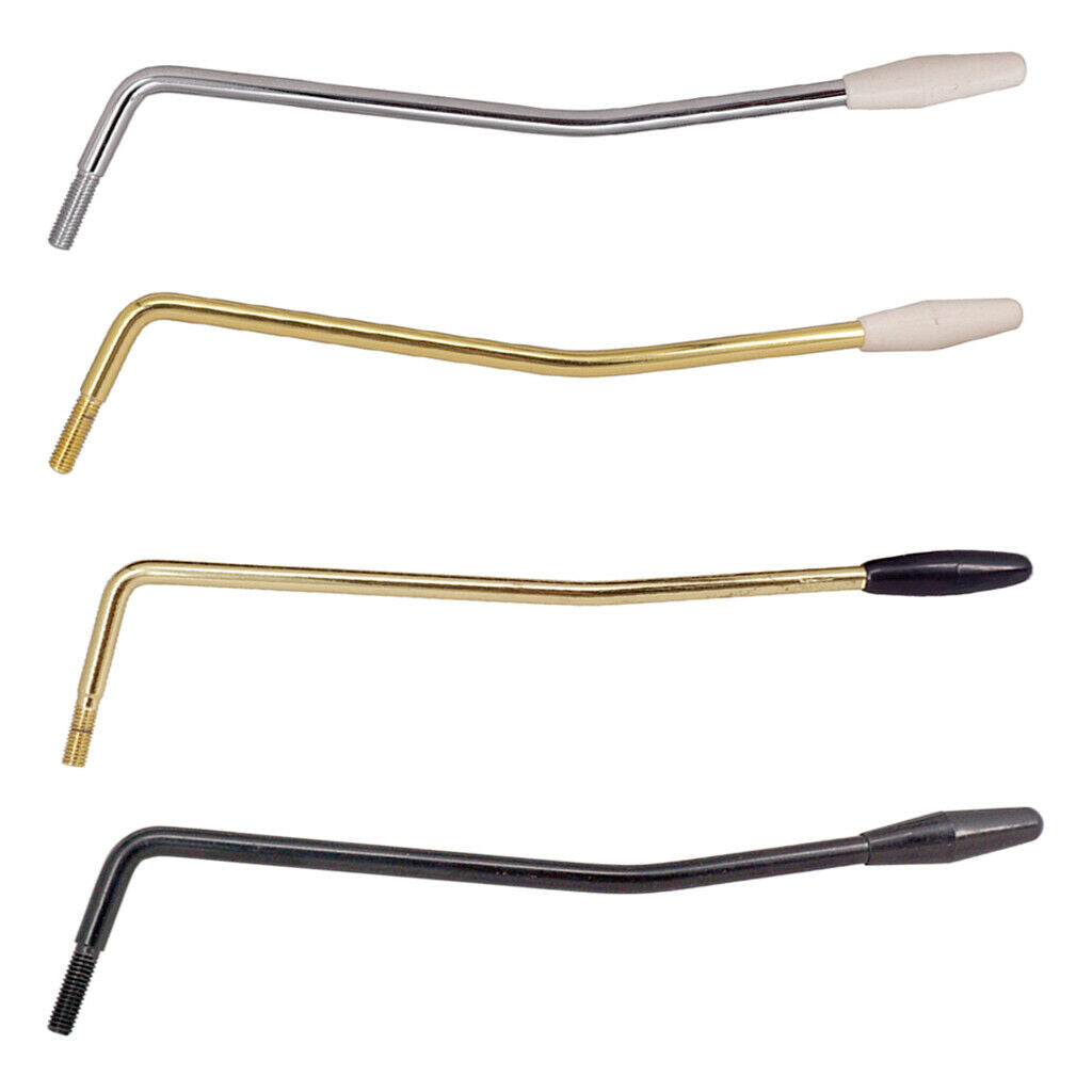 Set / 6pcs Guitar Bridge Saddles Spare Parts With Arm Lever 5mm Tremolo Vibrato