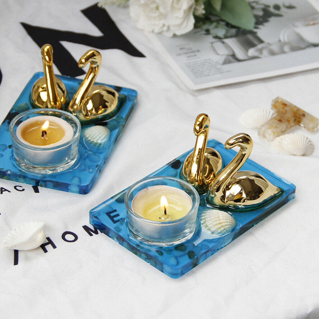 Tropical Style Tealight Candle Holder Pillar Holders for Centerpieces Decor