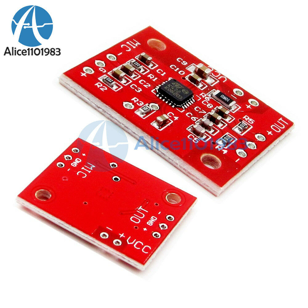K472 Low Noise Electret Microphones Amplifier Board Replace MAX9812 Module
