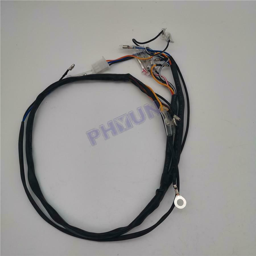 For 1988-2002 Yamaha Blaster Wiring Harness Assembly kill Switch High/Low Beam