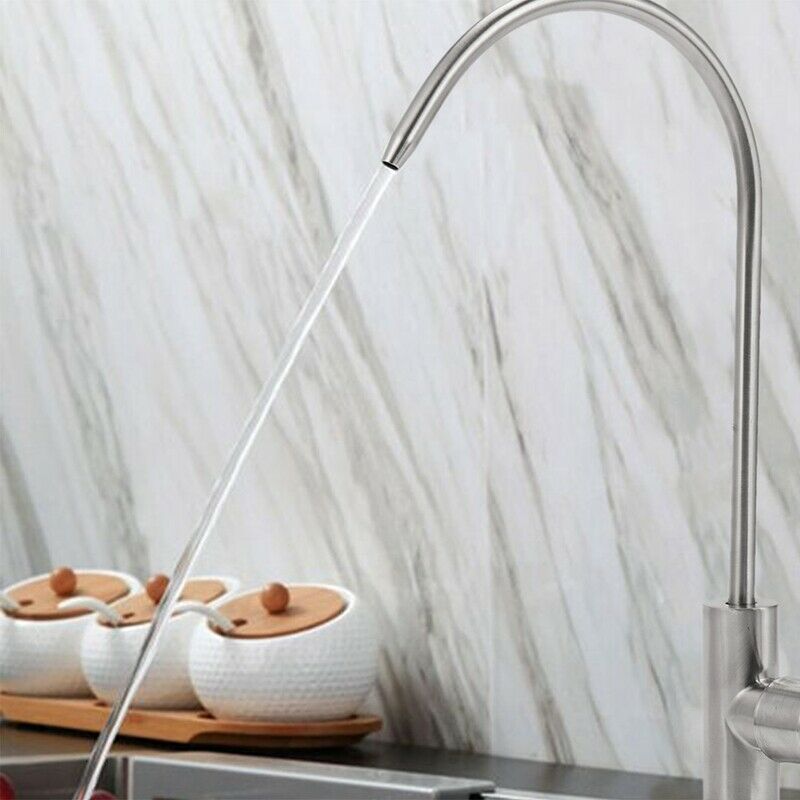 Kitchen Direct Drinking Water Filter Tap 304 Stainless Steel Ro Faucet Purify G6