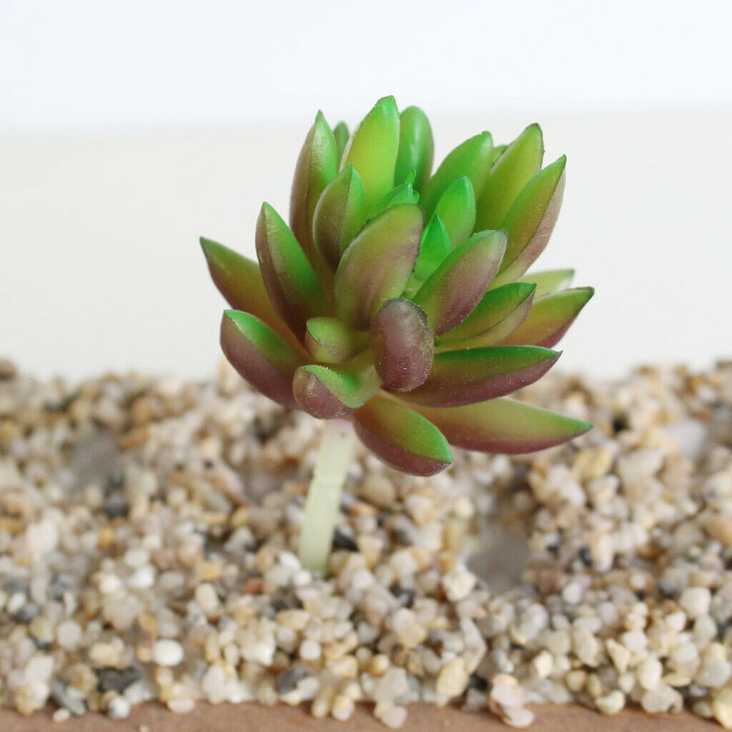 Set of 2 Artificial Succulent Flower Real Touch Simulation  Plant 310
