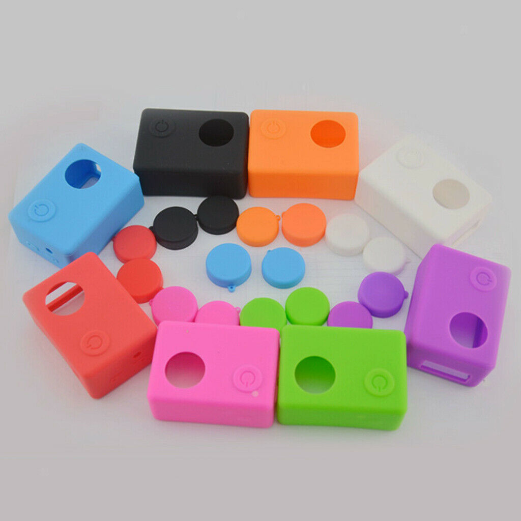 Soft Silicone Dust-proof Protective Case Skin for  SJ4000   Red