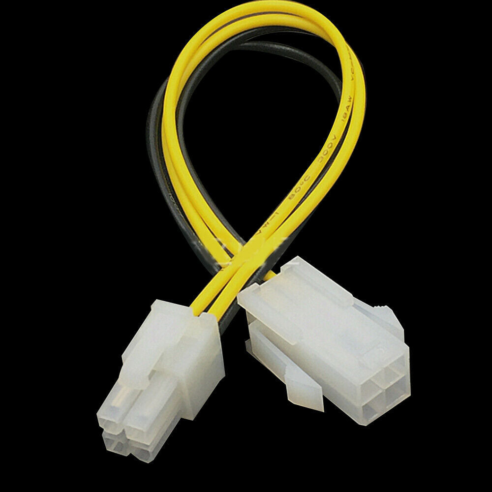 18cm Male To Female CPU 4 Pin ATX Power Supply Extension Cable Connector Tool