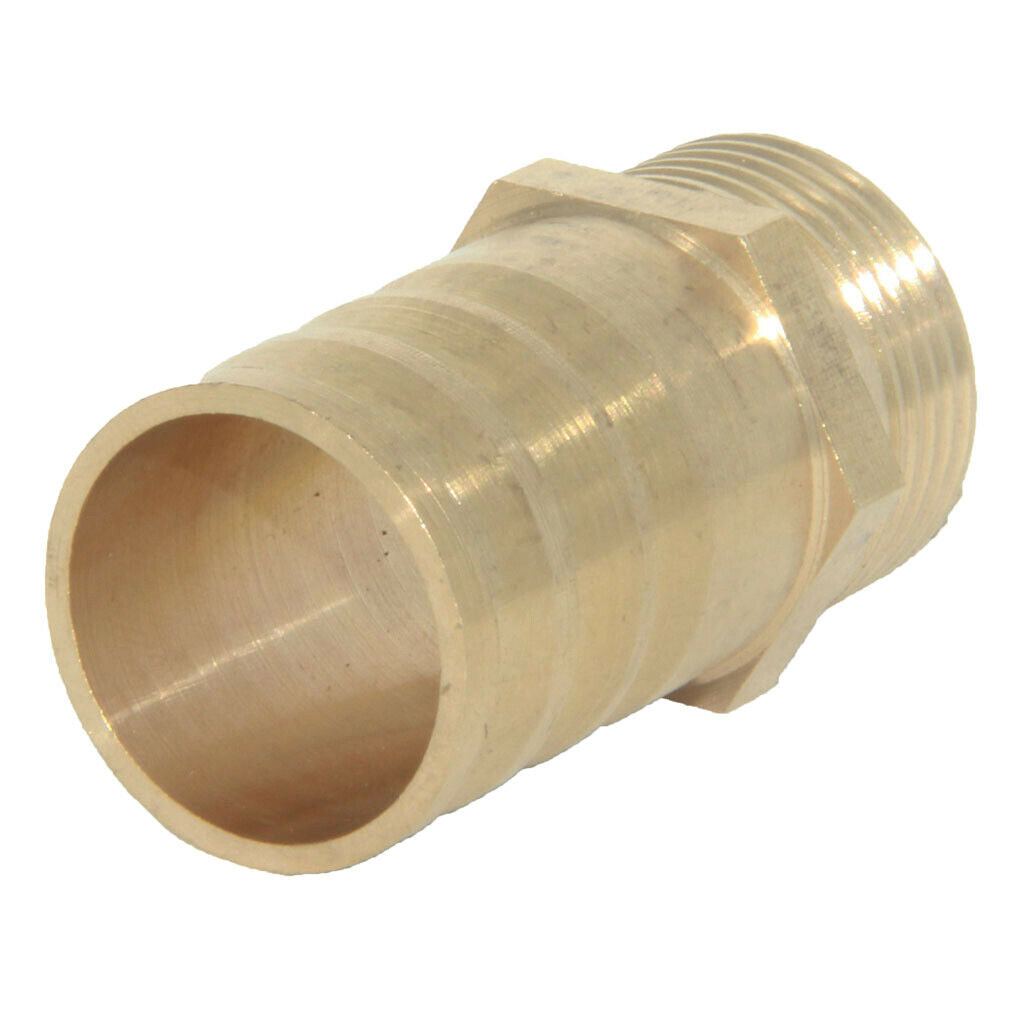 3Pcs 25mm 3/4" Brass Quick Coupler Compressed Air Hose Fitting Connector