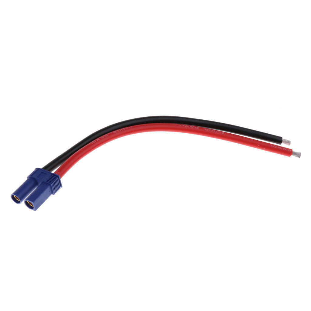 5.5mm Banana Plugs EC5 Battery Female Connector Adapter With 10AWG Wrie
