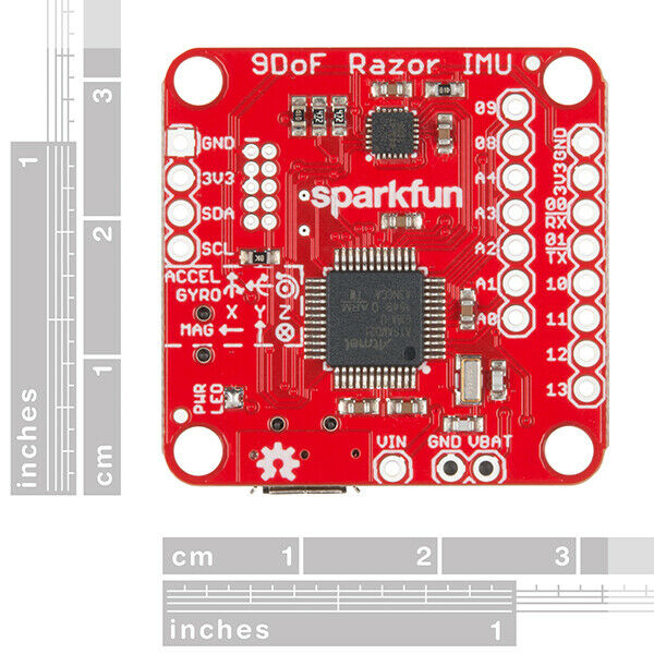 SparkFun 9DoF Razor IMU M0 MPU-9250 9DoF 9 Degrees of Freedom