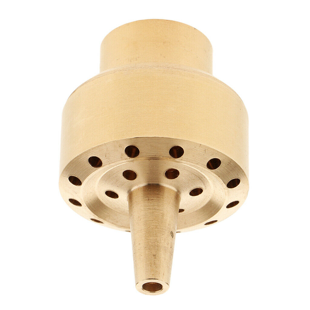 Brass Column Water Fountain Nozzle Spray Sprinkler Head Style Layer 0.5inch