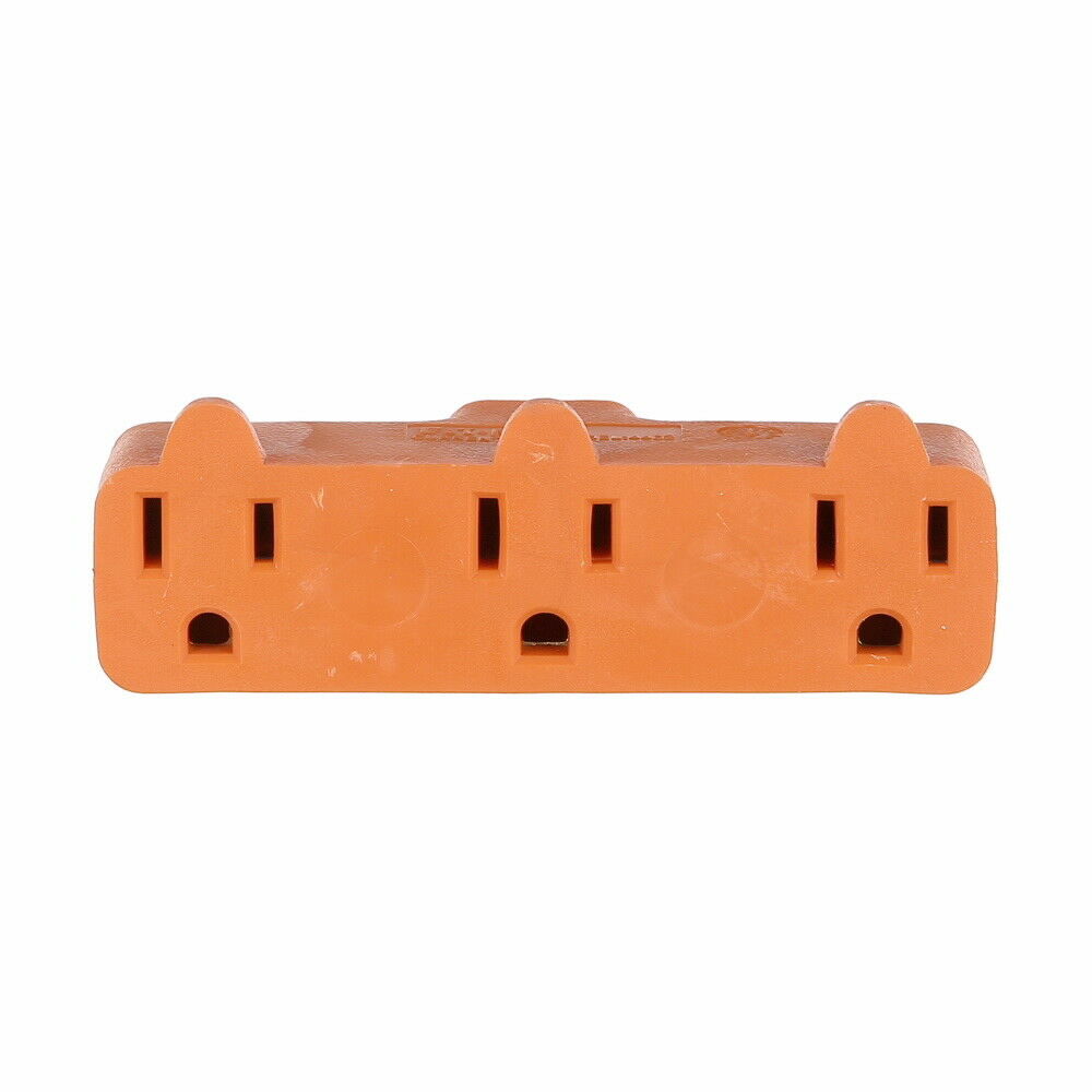 1pcs - COOPER 4402RN 15A 125V Heavy Duty Three Outlet Tap