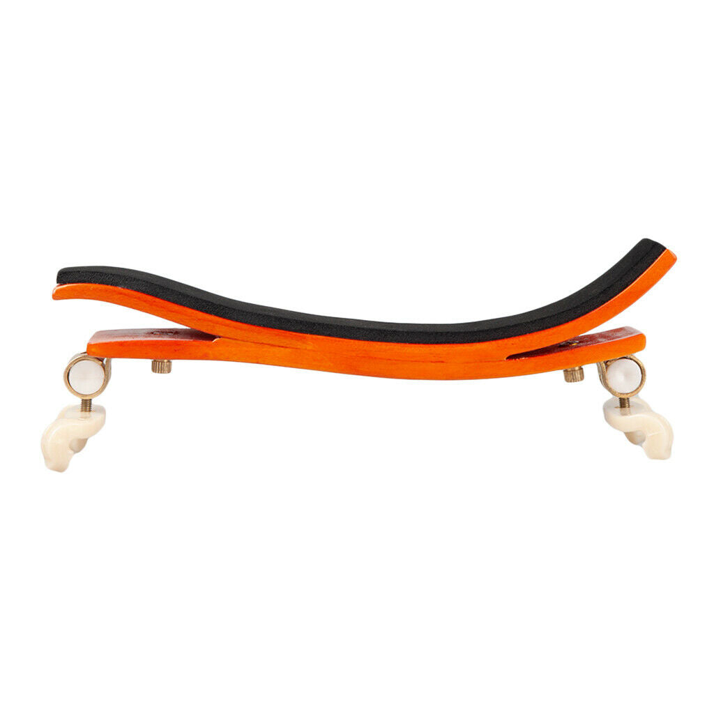 Professional Maple Wooden Adjustable Violin Rest Holder for 3/4 4/4 Violins
