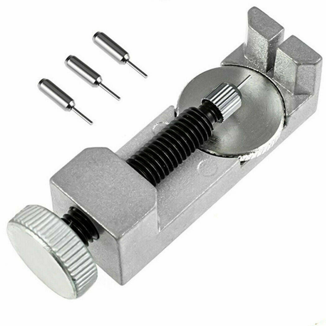 New Metal Adjustable Watch Band Strap Bracelet Link Pin Remover Repair Tool Set