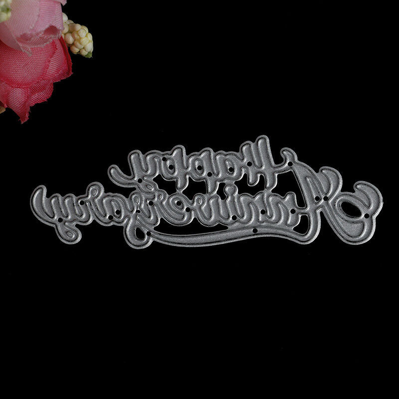 happy anniversary framed cutting dies stencil scrapbook album paper craft.l8