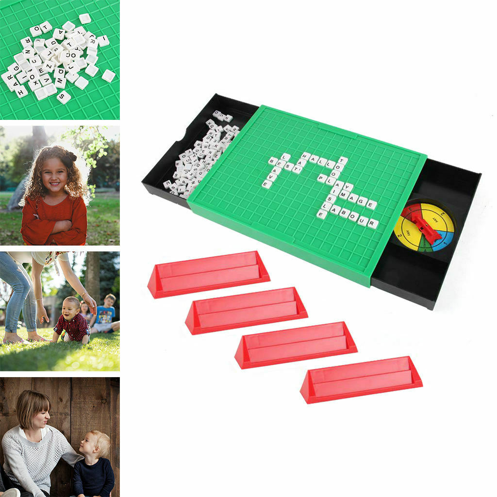 Letter Spelling Word Table Top Jigsaw Words Fun Interactive Toys Board Game