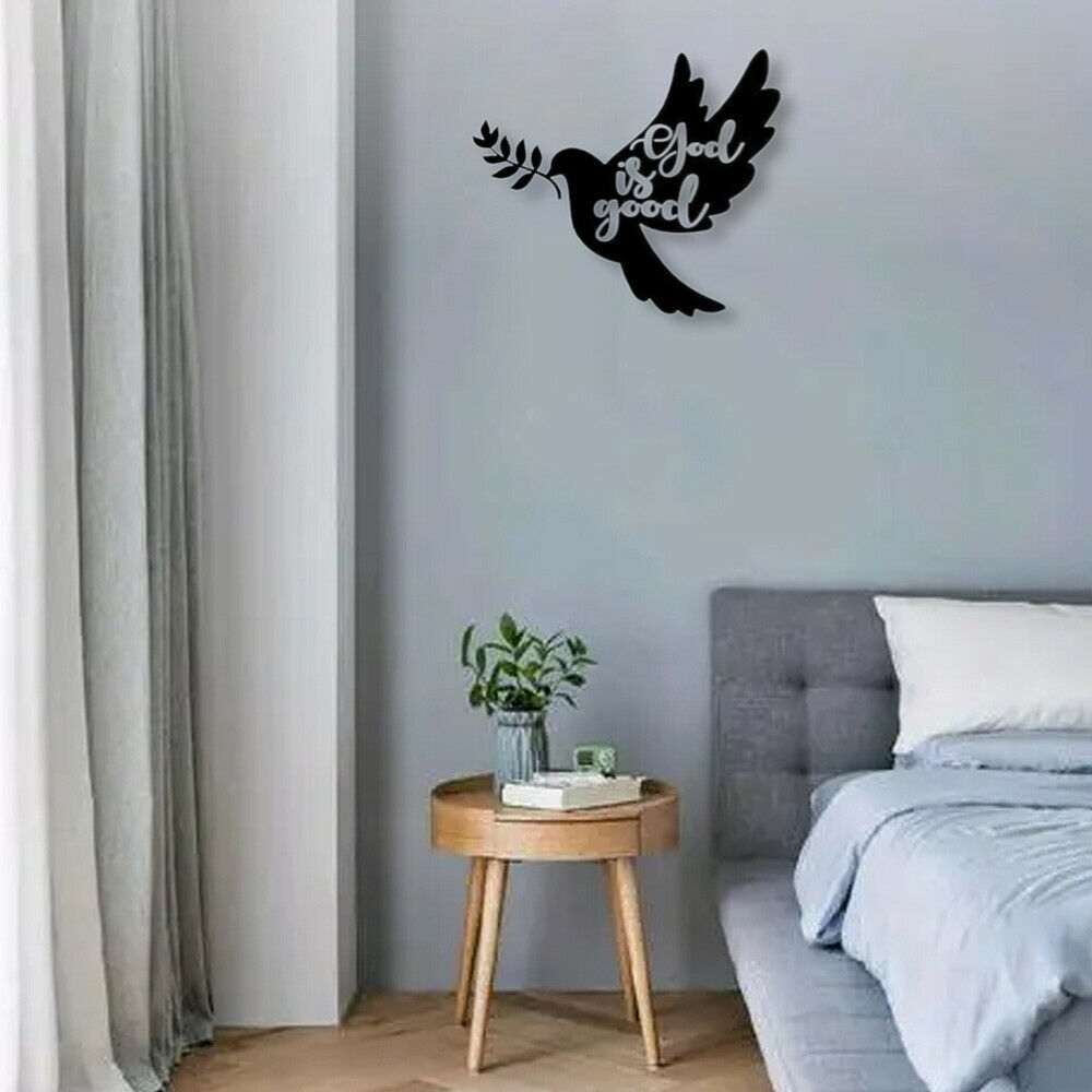 Metal Bird Dream Wrought Iron Art Decoration Garden Home Hanging Pendant Craft