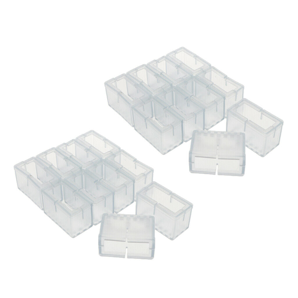 20pcs Chair Leg Caps Tips for Dinning Room Chair Bar Stool Patio Chair