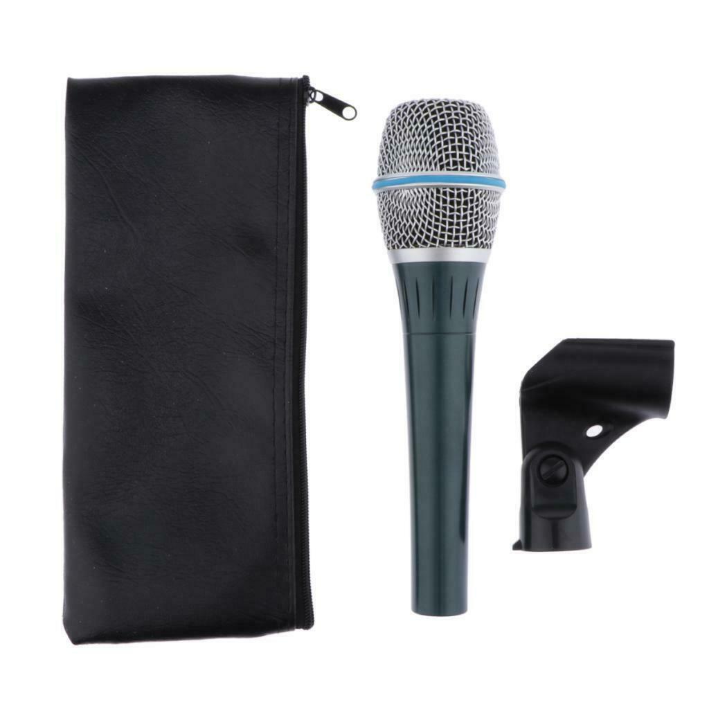 Handheld Dynamic Vocal Microphone Hi-fidelity Uni-directional For Recording