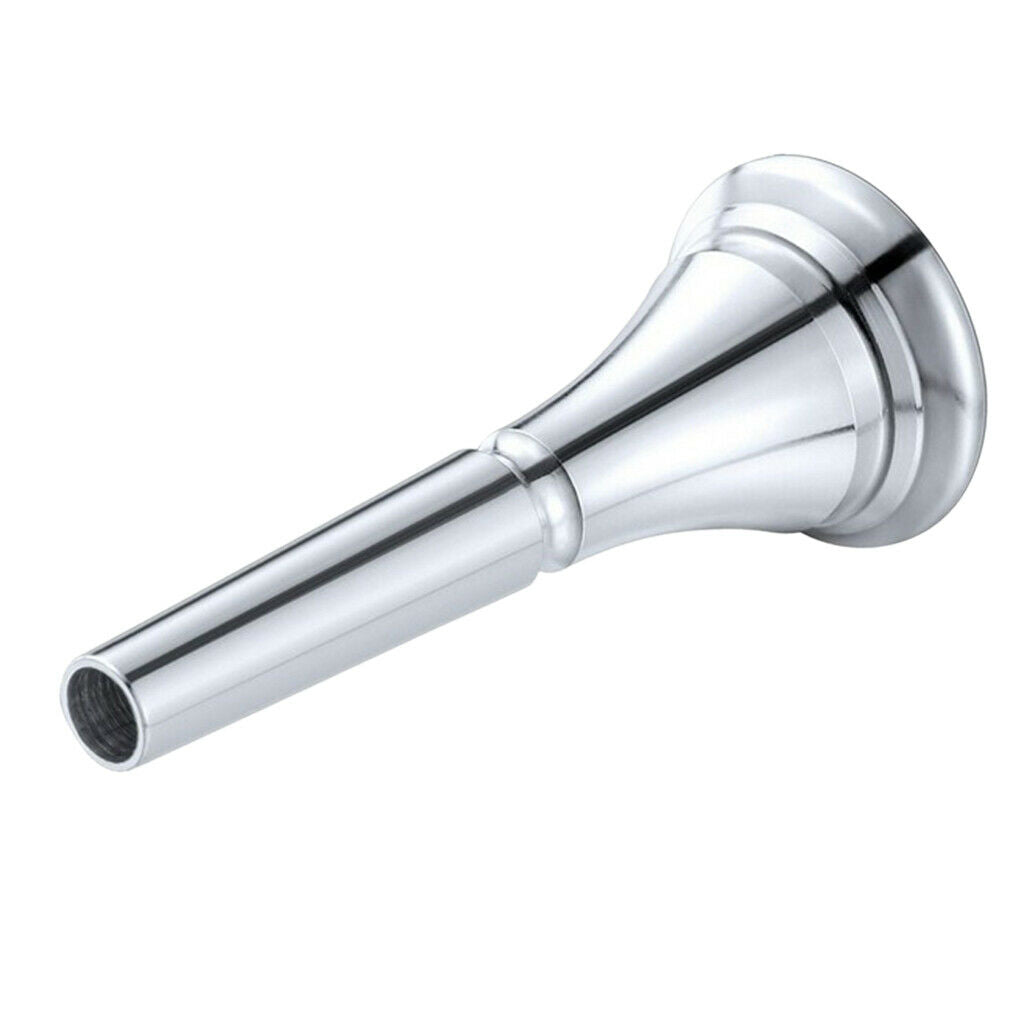2 Pieces French Horn Mouthpiece Nozzle Durable Stylish Alloy for Parts Accs