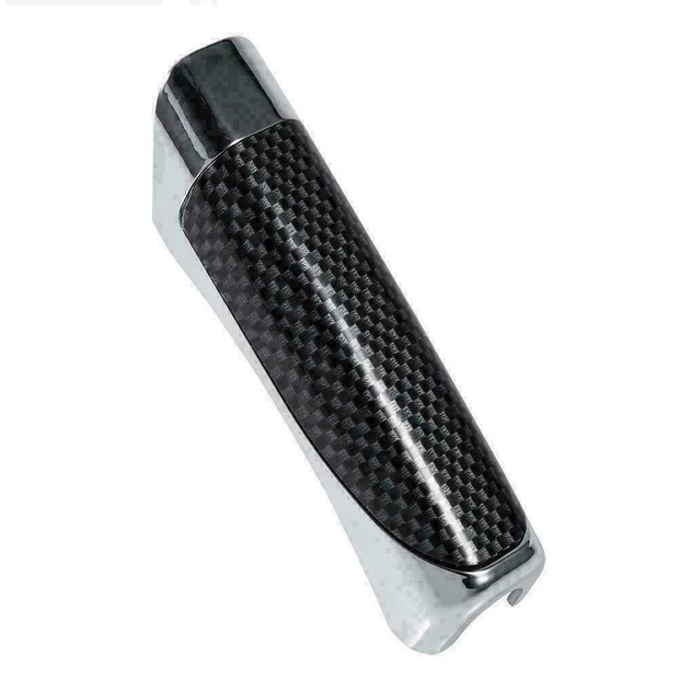 1pc Carbon Fiber Style Car Hand Brake Cover Sleeve Protector Decor Handbrake
