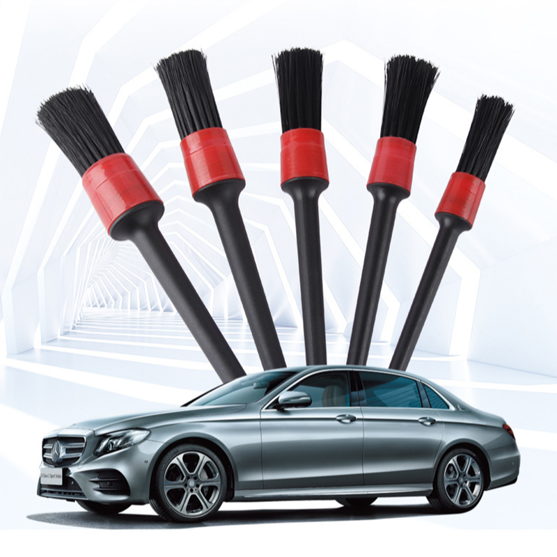 5Pcs Car Detailing Brush Auto Car Cleaning Set Dashboard Air Outlet Clean Brush