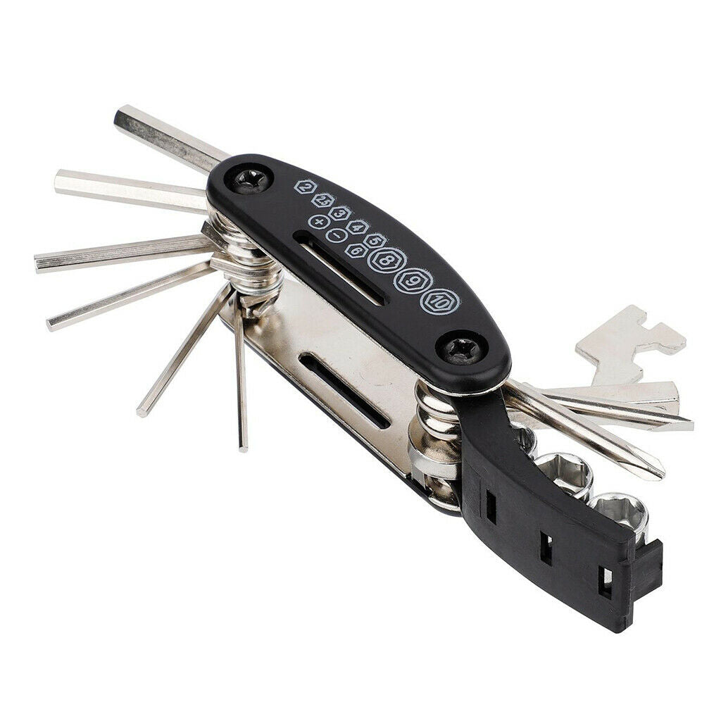 Guitar Bass Drum Multi Tool, 15 in 1 Multi-Function Perfect for Repair Musical