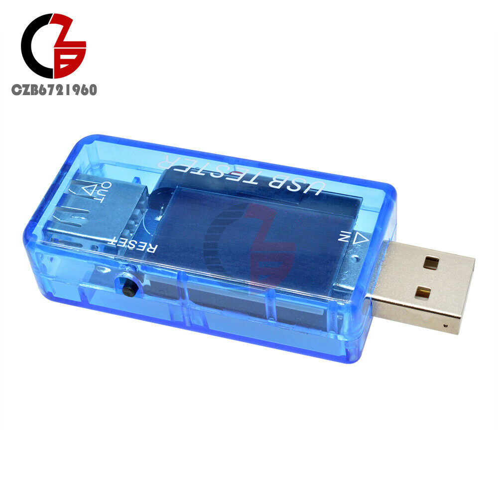 USB 6 in 1 Voltmeter Ammeter Tester LCD Current Voltage Capacity Power Detector