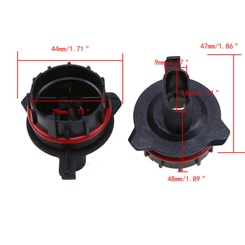 For BMW E39 5 Series H7 HID Xenon Bulb Conversion Adapter Holder Socket