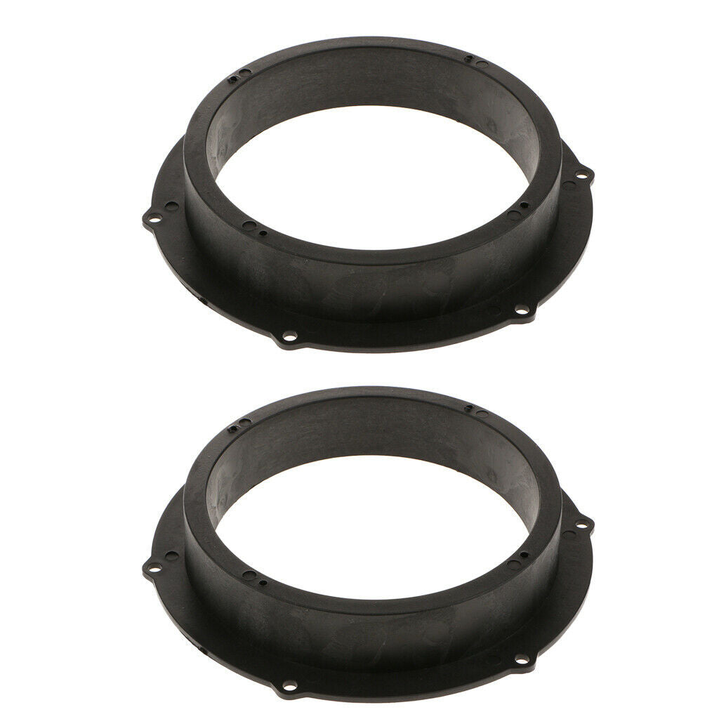 2Pcs 8 to 6.5 inch Stereo Speaker Spacers Adaptor Replacement for Volkswagen