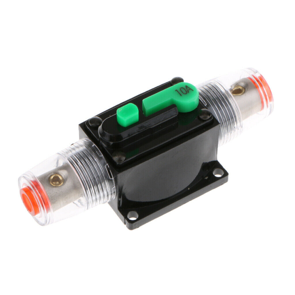 Line Switch Auto Stereo Audio In-Line Manual Reset 12V / 24V / 32V DC