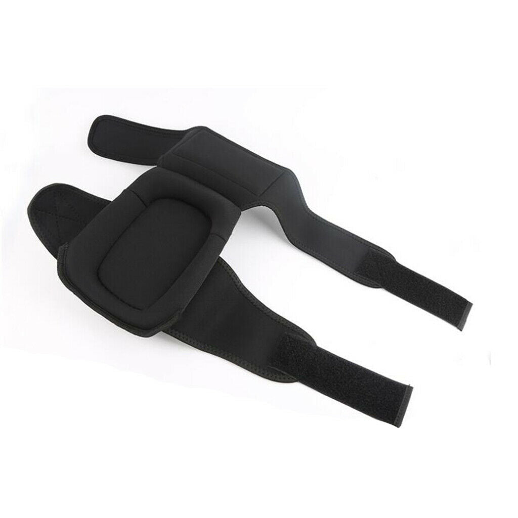 2Piece Construction Cleaning Work Knee Pads w/Gel Cushion Anti-Slip Band