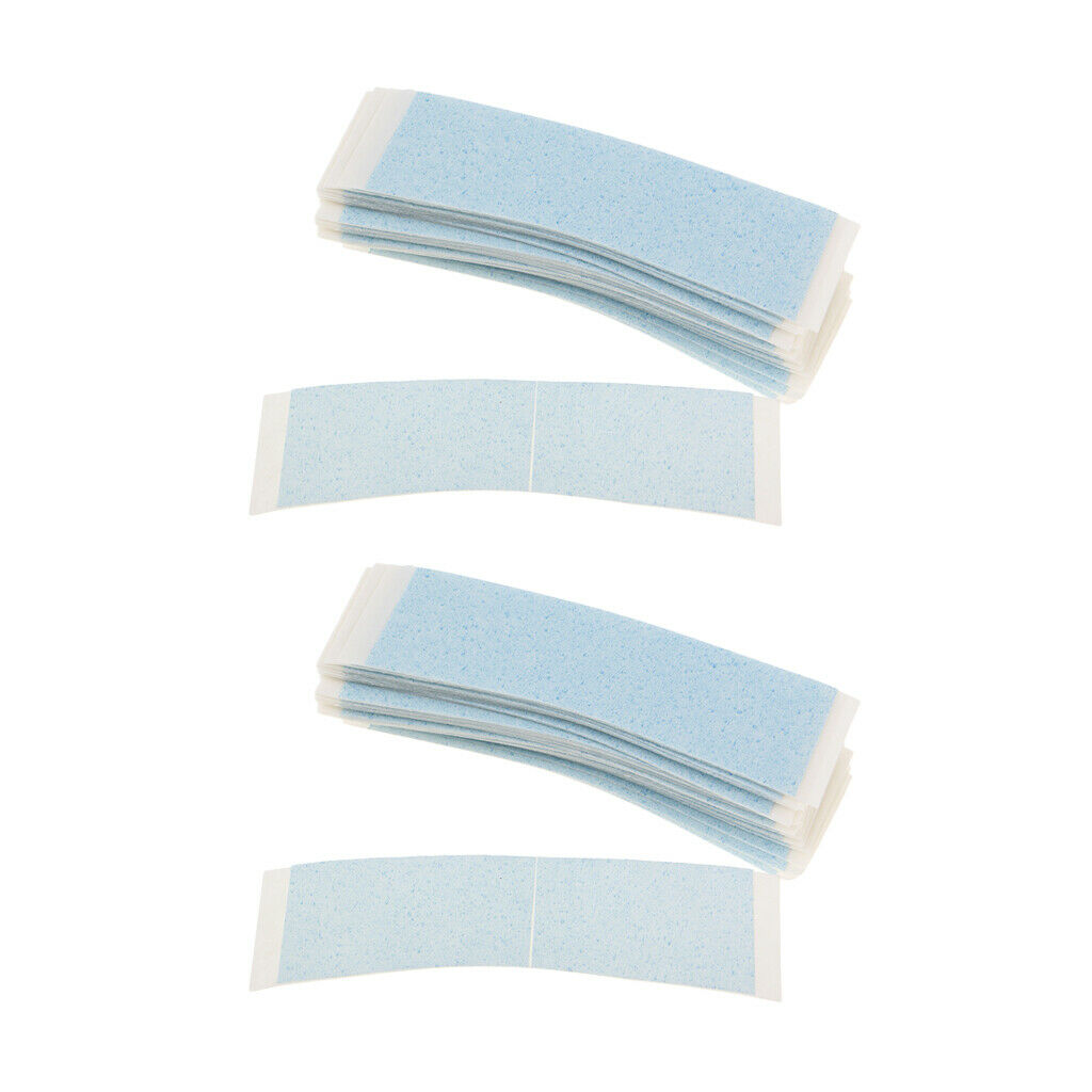 Pack of 72 No Shine Wig Tapes Hypoallergenic Hair Extension Hairpiece Glue