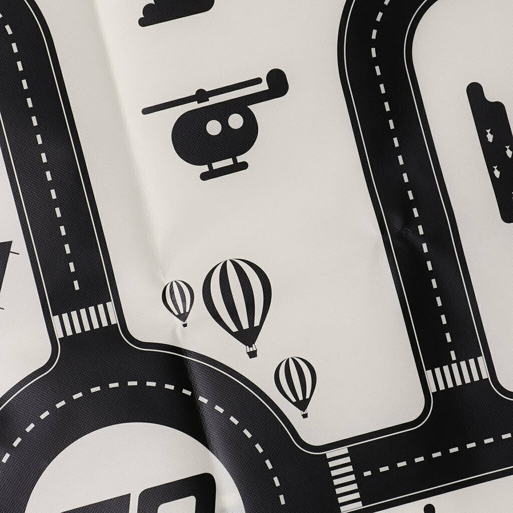 Children's Traffic Parking Map Road Sign City Scene Diagram Hobbies Toys