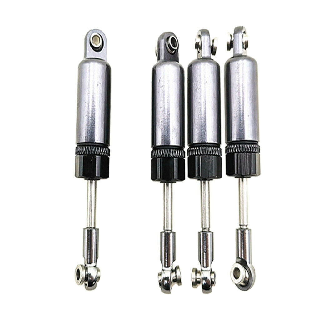 4Pcs RC Rock Crawler Car Shock Absorber Damper for WPL C14 C24 DIY Upgrade Parts