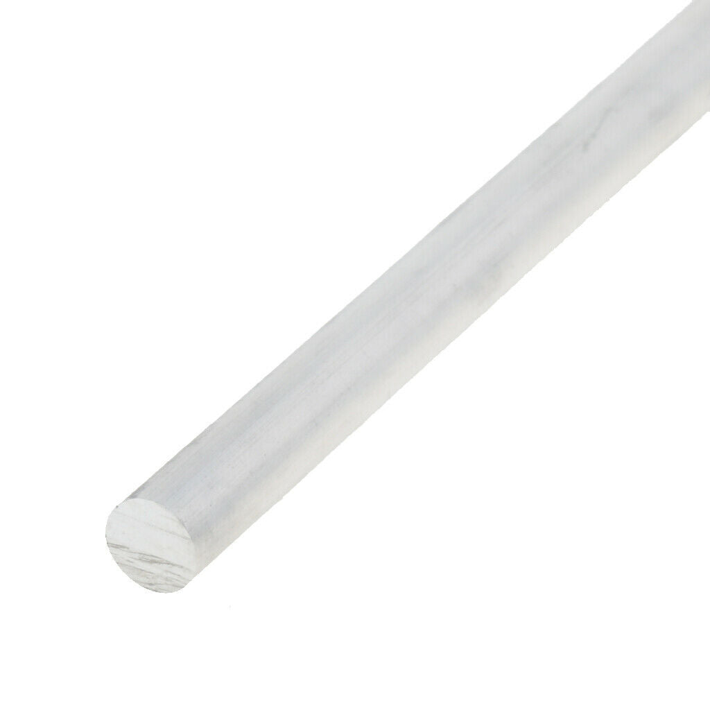 50cm X 6063 Aluminium Alloy Round Solid Rod Bar Shaft, Diam. 10mm for window