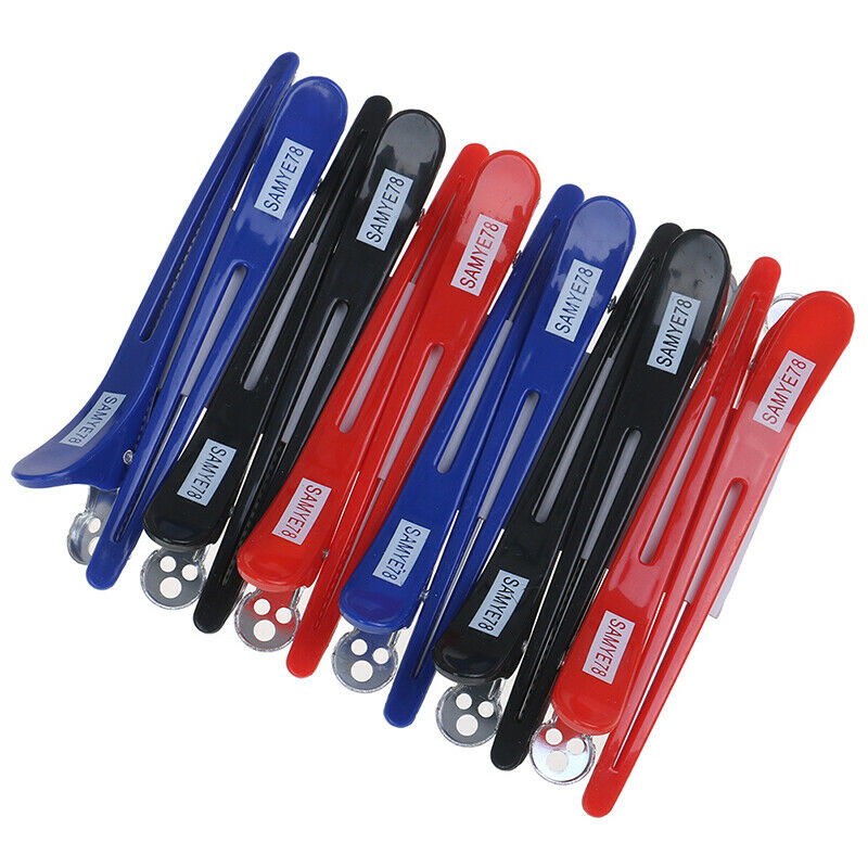 Crocodile Hair Salon Alligator Hair Clips Section Clamps Hairpins Styling To FG