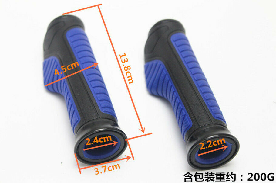 1 Pair Cycling Bike  Handlebar Grips Rubber Anti-slip Handle Grip