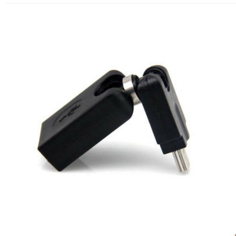 10pcs USB 2.0 A female to Mini 5 pin male 360 Degree rotation Extension Adapter