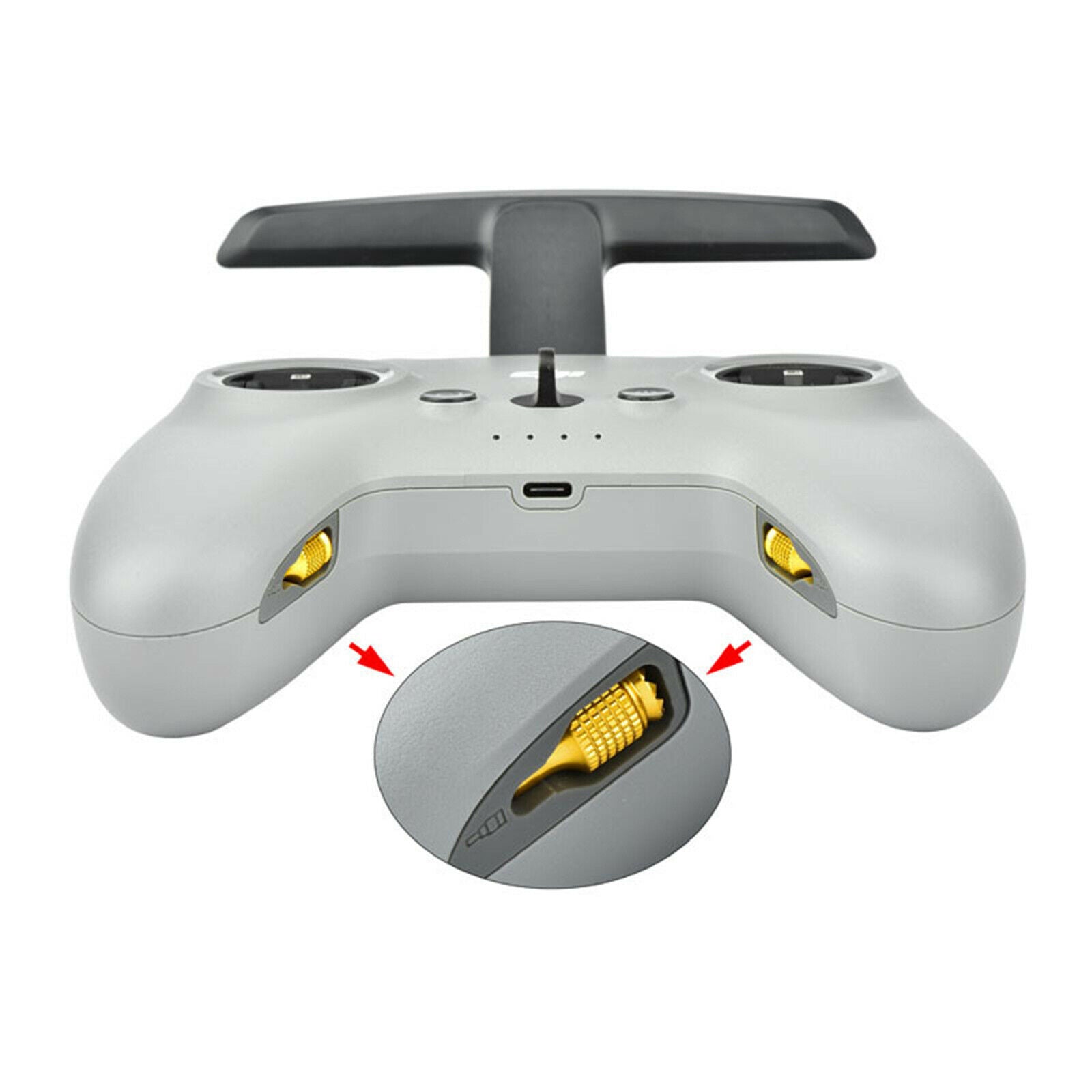 Aluminum Alloy Remote Control Stick Thumb Rocker with Holster