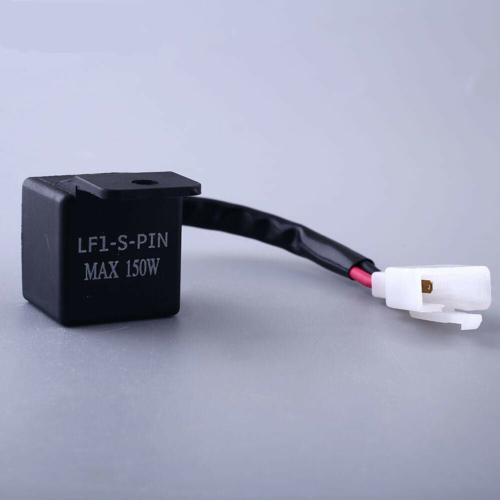 Electronic LED Flasher Blinker Relay 2 Pin Motorcycle Turn Signal Light Flasher