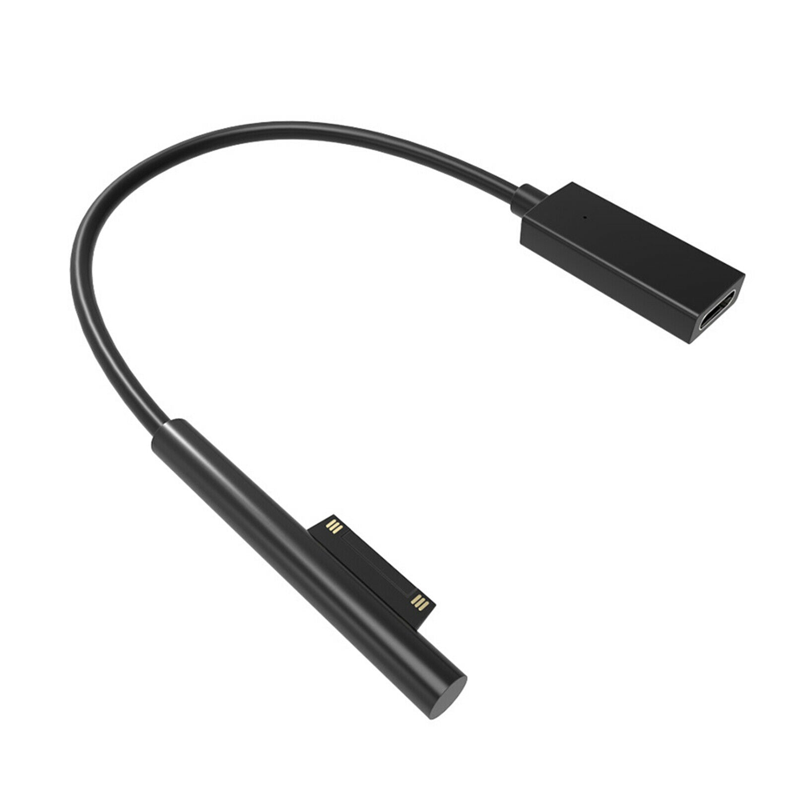 USB C Female Interface Adapter Connect Cord 15V for Microsoft Surface 6 GO
