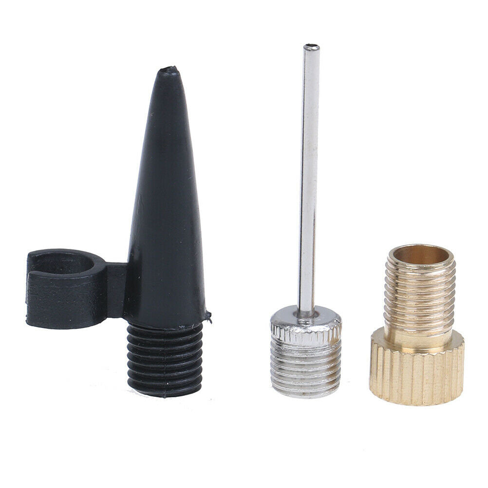 3Pcs Inflator kit for air frame pump needles adaptor bikes sports ball.JCDD