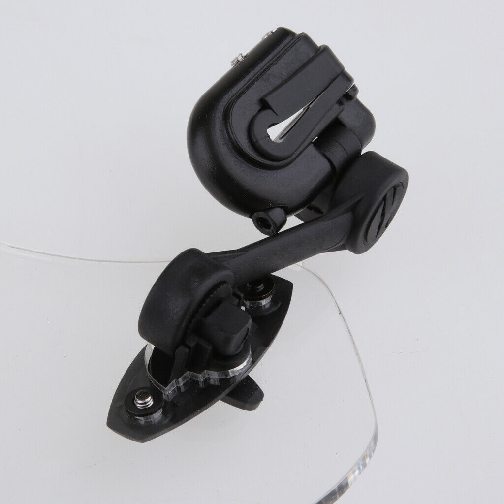 37cm Motorcycle Clip-on Windshield Windscreen Extension Deflector Universal