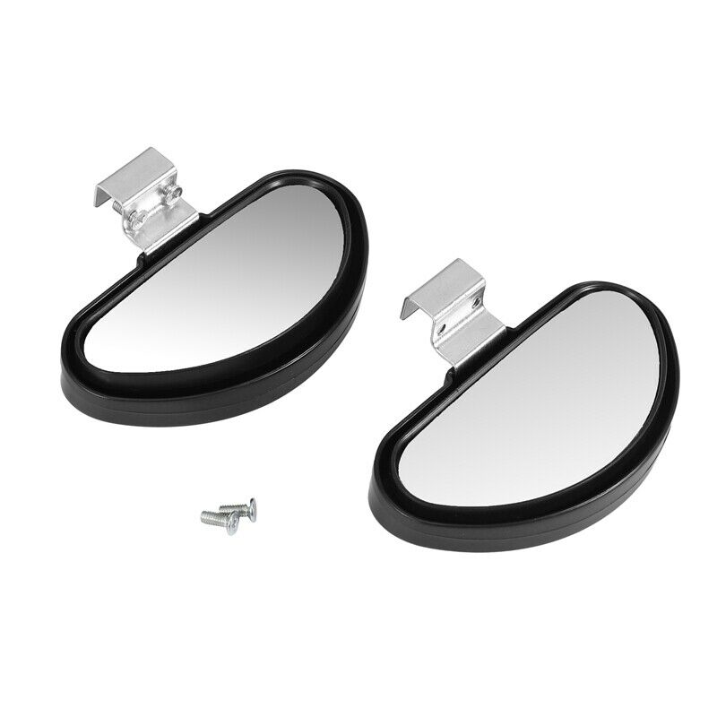 2 X Dead Angles Mirrors Adjustable Wide Angle for Car Van Towing U3V3V3